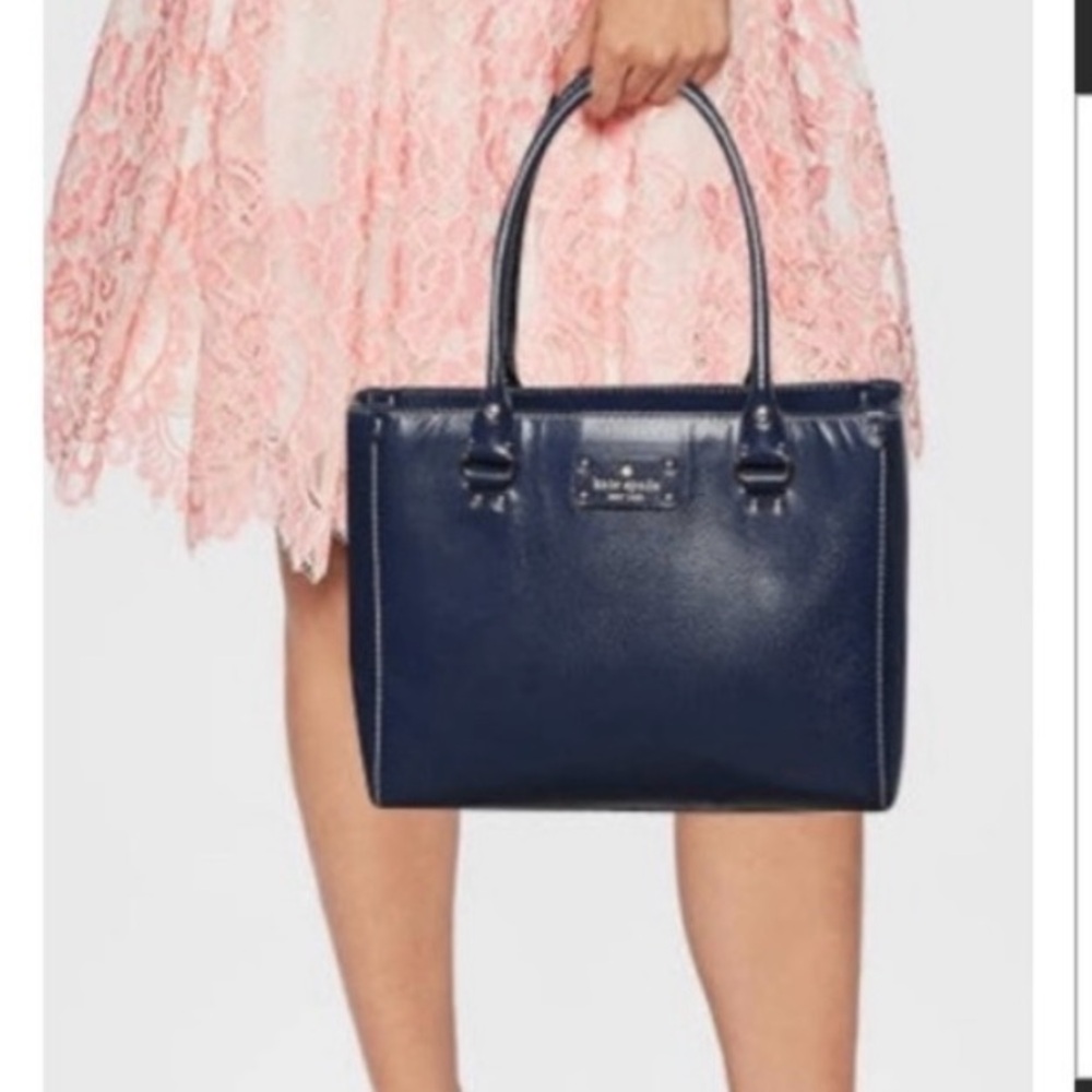 Kate Spade classic Black Wellesley Quinn Tote - Picture 2 of 13